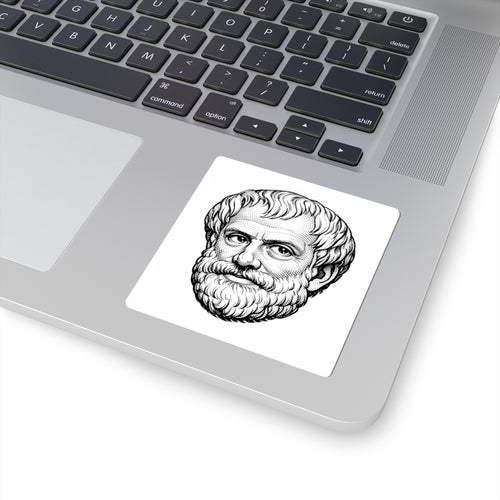 Aristotle Head Sticker