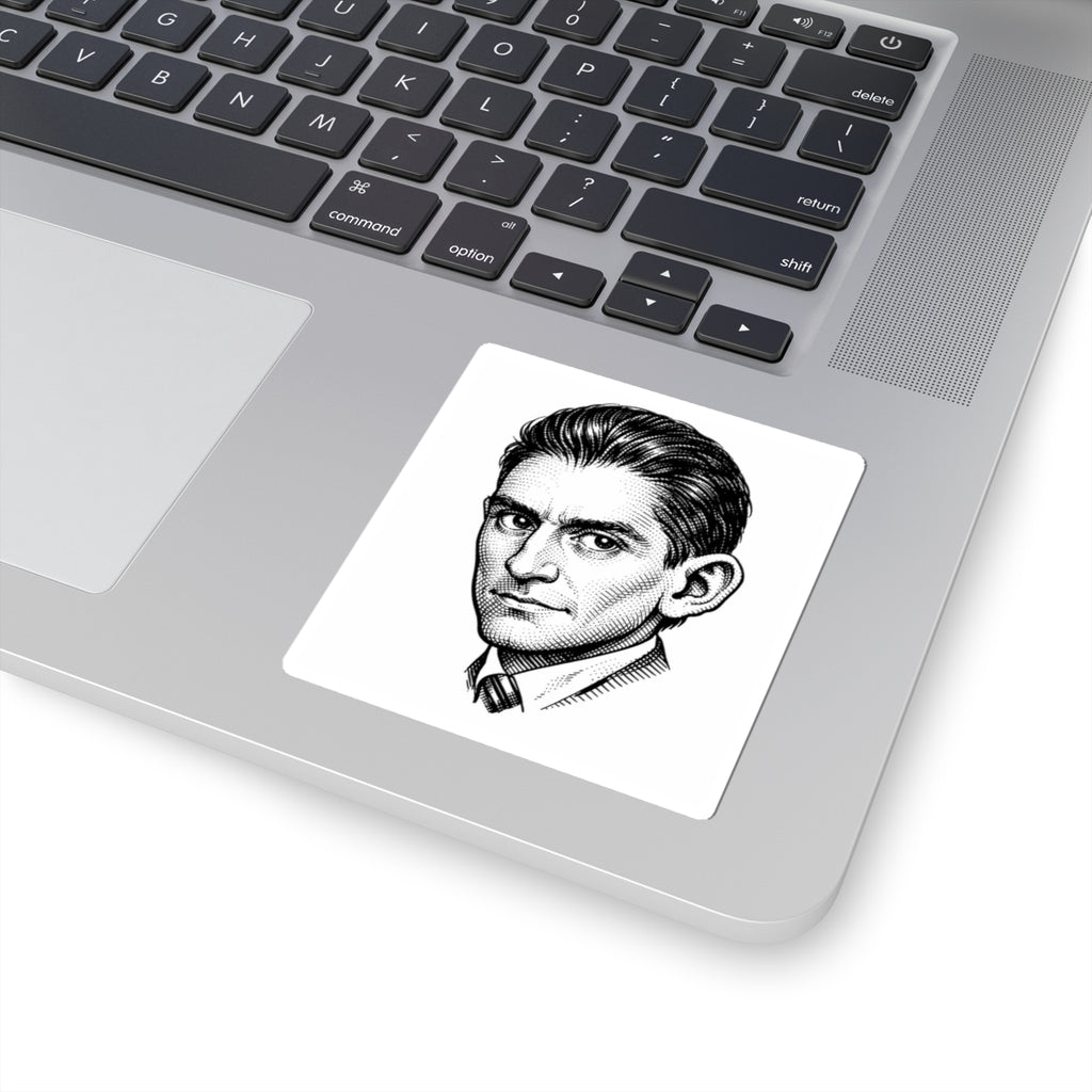 Franz Kafka Head Sticker