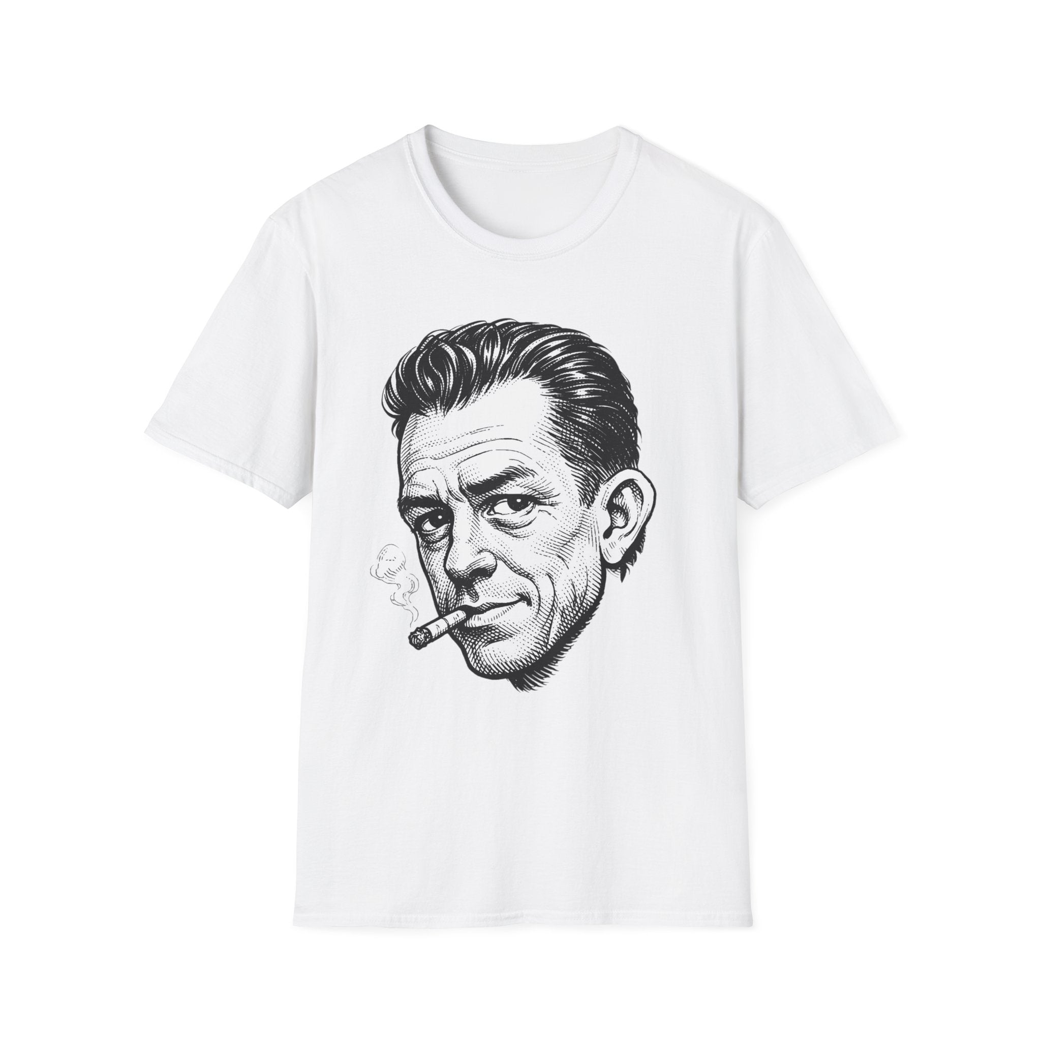 Albert Camus Big Brain T-Shirt