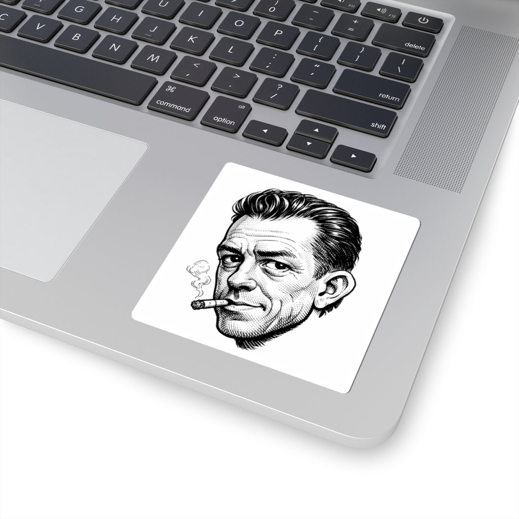 Albert Camus Big Brain Sticker