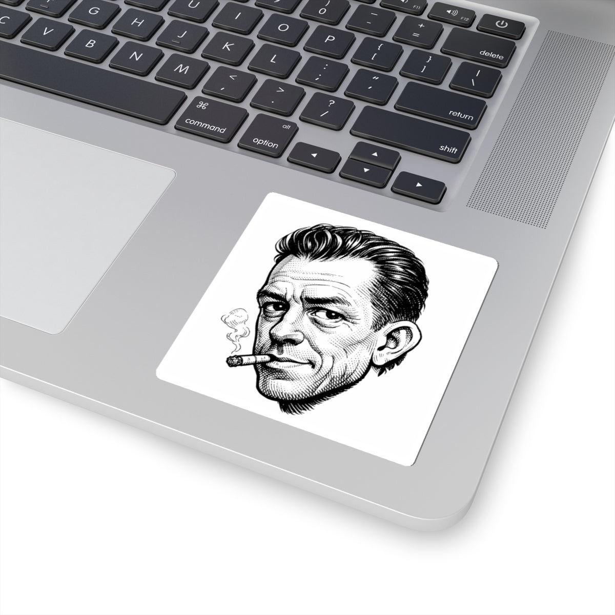 Albert Camus Big Brain Sticker