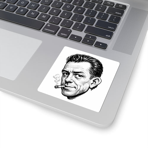 Albert Camus Big Brain Sticker