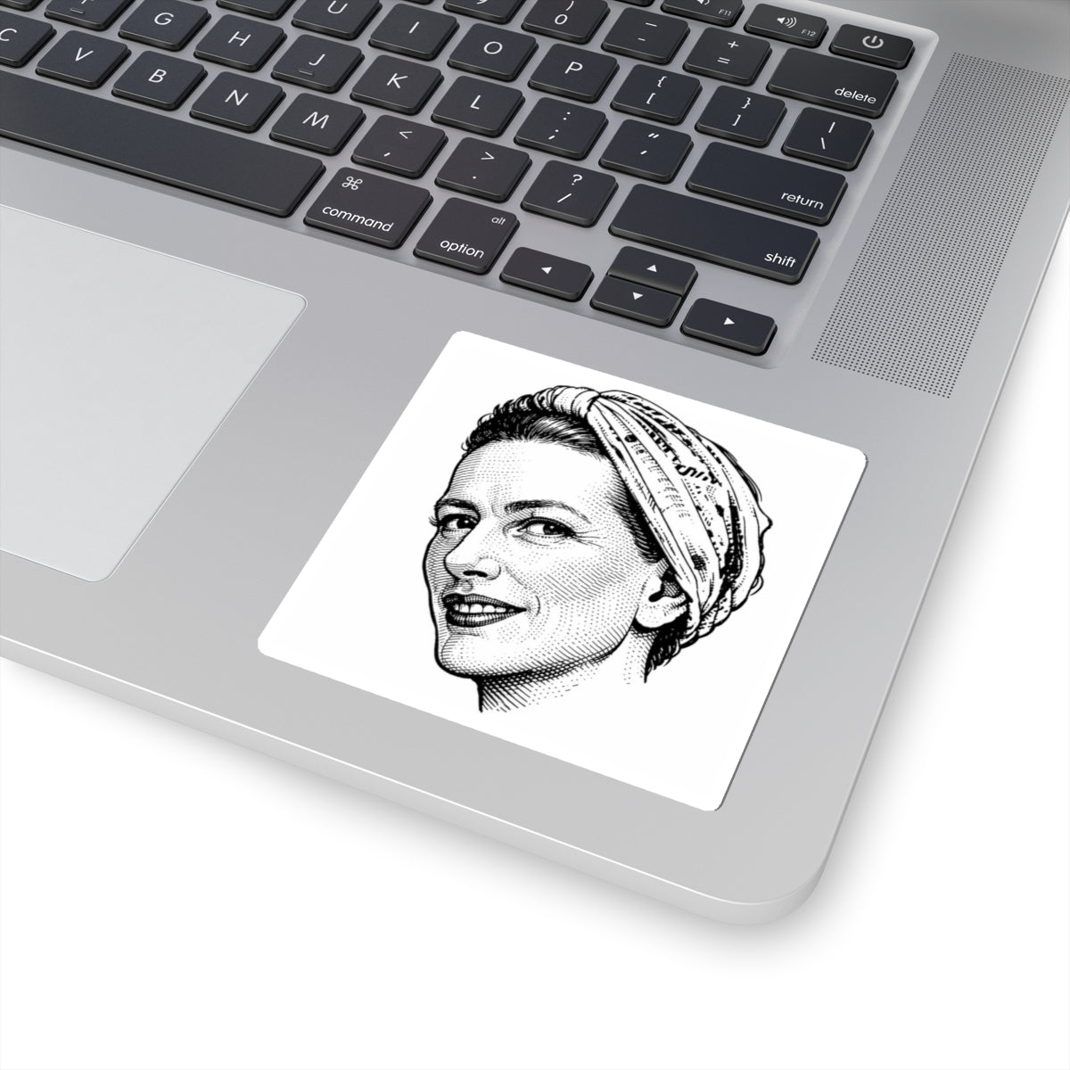 Simone De Beauvoir Big Brain Sticker